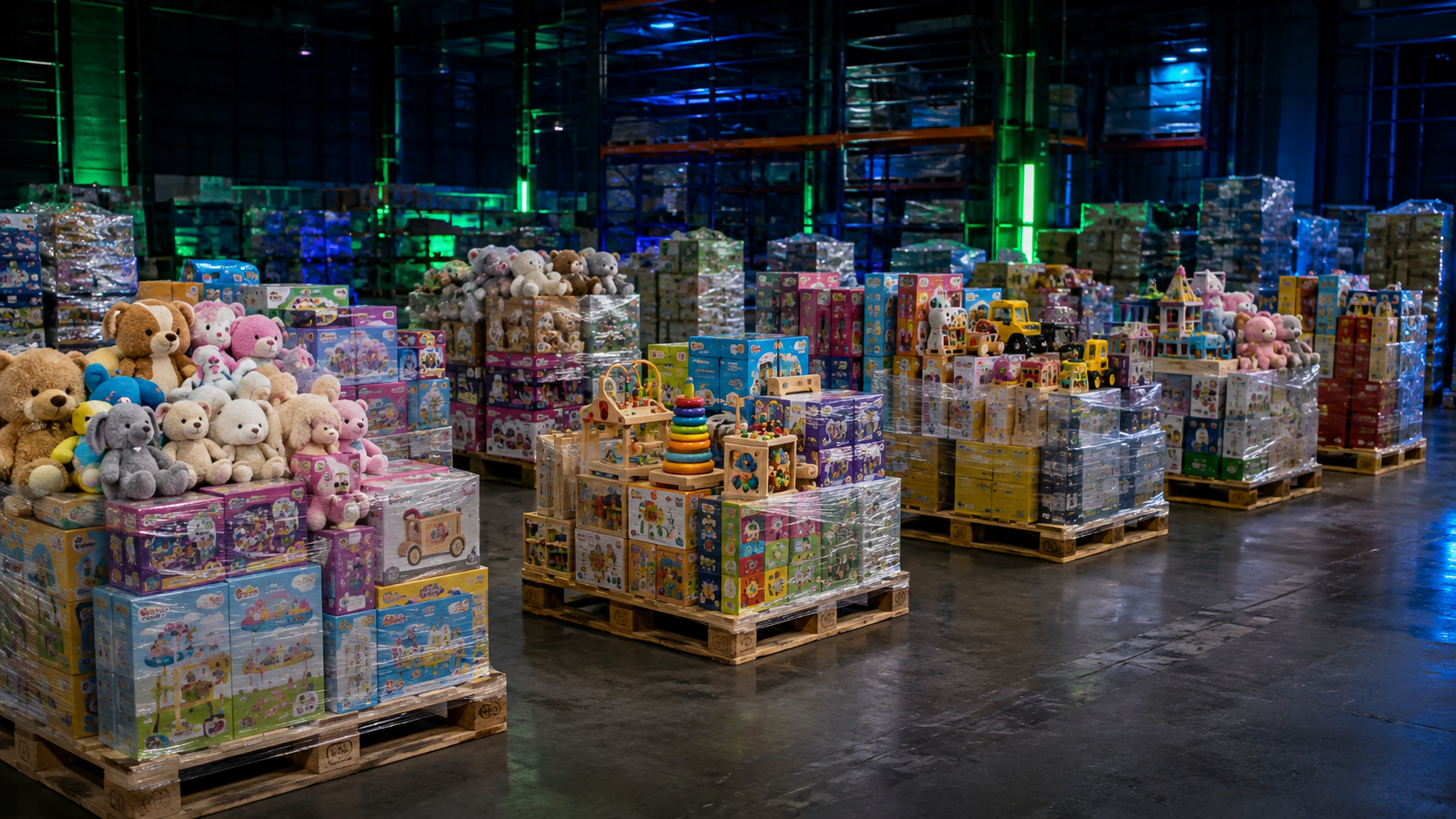 Palettes de déstockage jouets et jeux pour revendeurs
